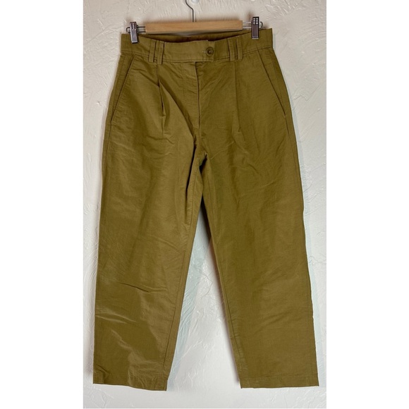 COS Pleated Linen Blend Trousers Workwear Minimalist , size 6US - Picture 6 of 12